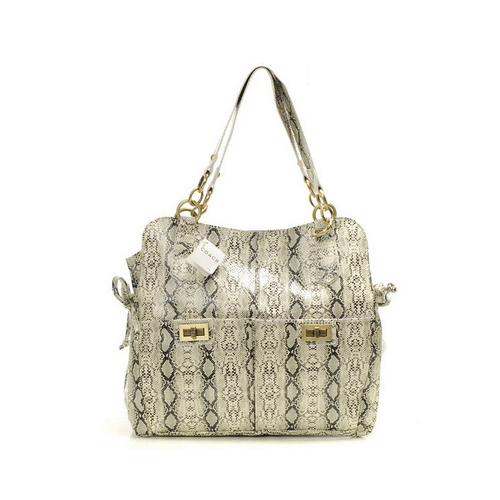 Coach Embossed Lock Medium White Totes DYK | Coach Outlet Canada